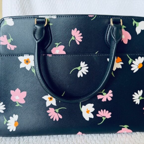 STUNNING Kate Spade Madison Floral Waltz Bundle - Satchel, Wallet & Card Holder - Picture 4 of 16